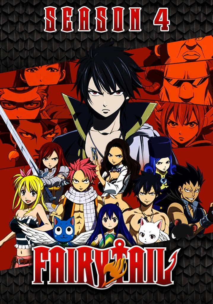 Saison 4 Fairy Tail streaming où regarder les épisodes?